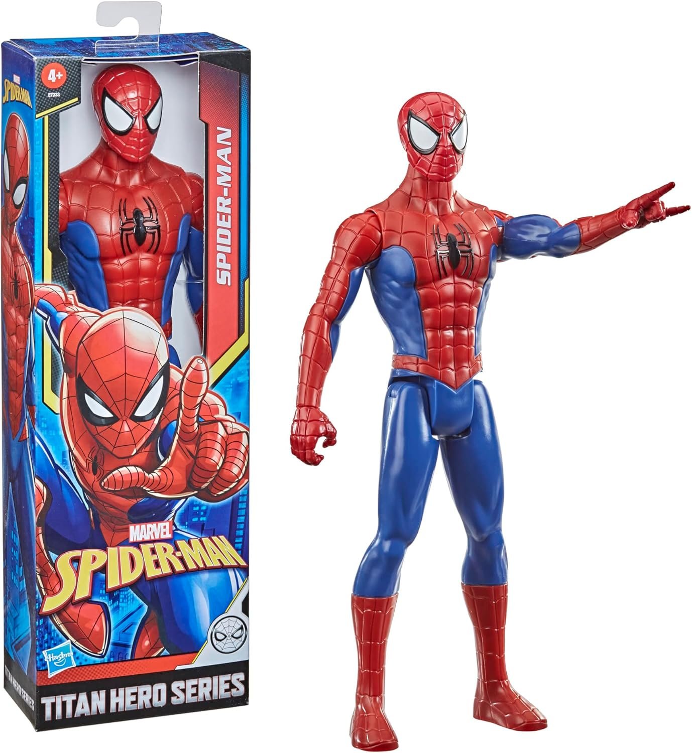 Marvel Spider-Man Titan Hero Series Action Figure, 12-Inch-Scale (30cm), Ages 4+ - Image 2