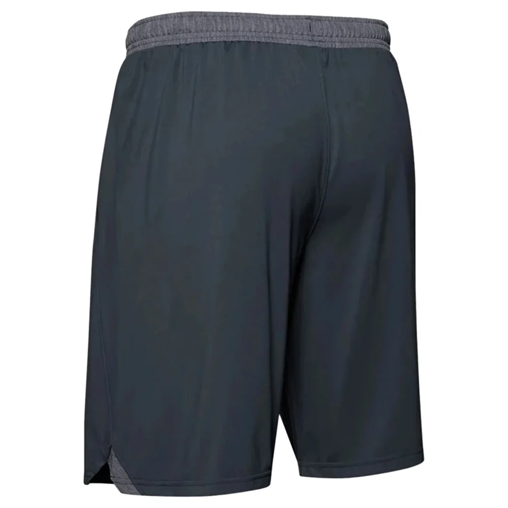 Under Armour Mens Locker 9" Pocketed Shorts - Gray (Small) - Image 2